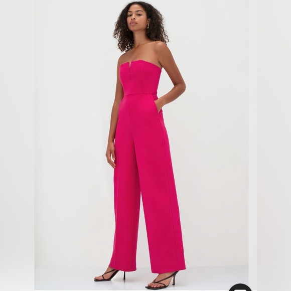 Aritzia Ten by Babaton Fire jumpsuit in Black - Picture 2 of 6